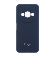 Чохол Liquid Silicone (AA) Full Camera для Xiaomi Redmi A3 М'ята упаковка Колір 08.Dark Blue 2020000487234 ma37874_3664961