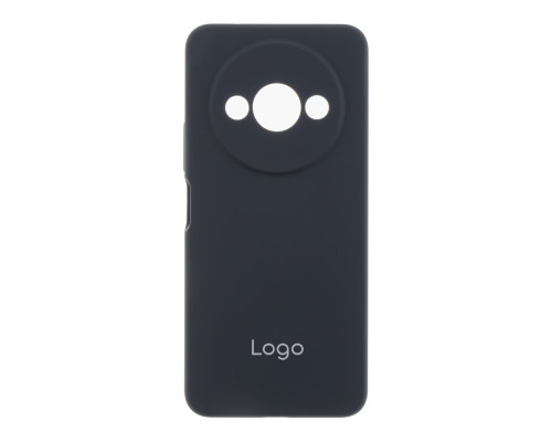 Чохол Liquid Silicone (AA) Full Camera для Xiaomi Redmi A3 М'ята упаковка Колір 08.Dark Blue 2020000487234 ma37874_3664961