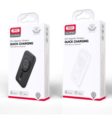 Універсальна Мобільна Батарея Power Bank XO PR153 PD20W Magnetic wireless 15W Type-C 5000mAh М'ята упаковка Колір Білий 2020000495369 ma38778_3868203