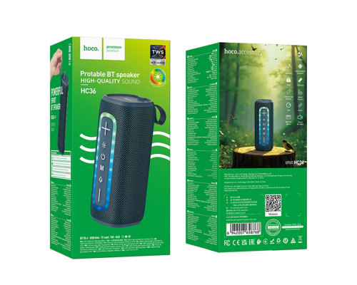 Колонка Hoco HC36 Колір Синiй 6942007658768 ma38058_3667393