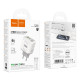 Мережевий Зарядний Пристрій Hoco C136A 1USB-C/1USB PD/QC 45W+Type-C to Type-C М'ята упаковка Колір Бiлий 2020000498285 ma39067_3869822