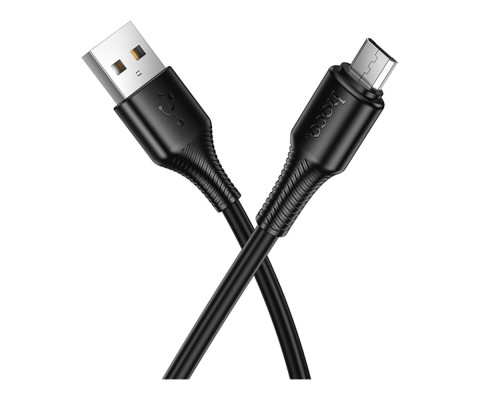Кабель USB Hoco X120 Micro 2.4A Колір Чорний 6942007658881 ma38237_3667934