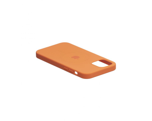 Чохол MagSafe Silicone Case Full Size для iPhone 12/12 Pro Колір Kumquat