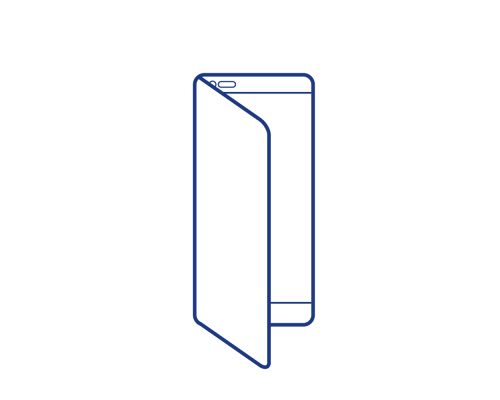 Чохол Folding Silicone Samsung Fold 4 (F936) Колір Dark Blue 2020000428336