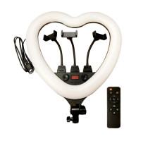 Лампа RGB MJ48 48cm Remote (Heart Style) м'ята упаковка Колір Чорний 2020000340034