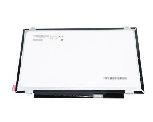 Матриця 14.0 B140HTN01.B (1920*1080, 30pin(eDP), LED, SLIM(вертикальні вушки), матова, роз'єм праворуч знизу) для ноутбука (renew) NBB-79097