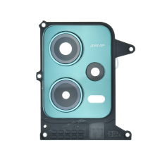 Скло камери Xiaomi Redmi Note 12 5G з рамкою green (Original) PLS-00-00119448