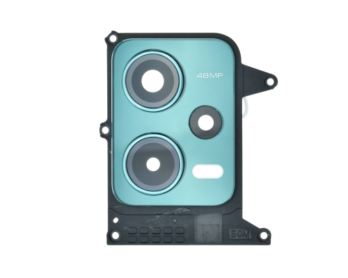 Скло камери Xiaomi Redmi Note 12 5G з рамкою green (Original) PLS-00-00119448