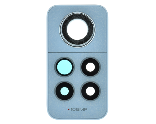 Скло камери Xiaomi Redmi Note 12 Pro 4G з рамкою polar white PLS-00-00122744