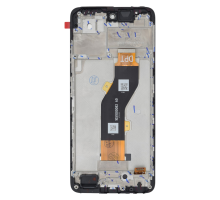 Дисплей Tecno Spark 20 з сенсором та рамкою black (Refurbished) (ver. DPT) PLS-00-00155294