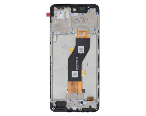 Дисплей Tecno Spark 20 з сенсором та рамкою black (Refurbished) (ver. DPT) PLS-00-00155294