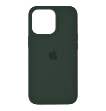 Чохол Silicone Case Full Protective iPhone 14 dark green PLS-00-00123410