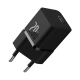 Зарядний пристрій Baseus GaN5S Fast Charger 20W 3A USB-C black PLS-00-00148033