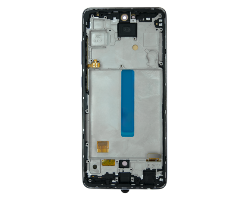 Дисплей Samsung A525 Galaxy A52 (2021) з сенсором та рамкою black (OLED) (Big size) PLS-00-00107980