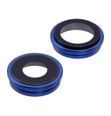 Скло камери Apple iPhone 16 з рамкою ultramarine (Original) PLS-00-00132877