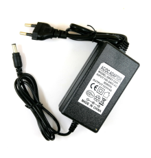 Зарядний пристрій 12V 4A to DC 5.5 x 2.5 мм black PLS-00-00153500
