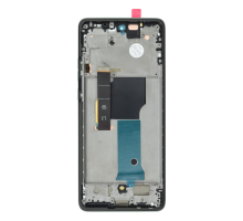 Дисплей Motorola XT2307 Moto Edge 40 Neo з сенсором та рамкою green (Original China) PLS-00-00137685