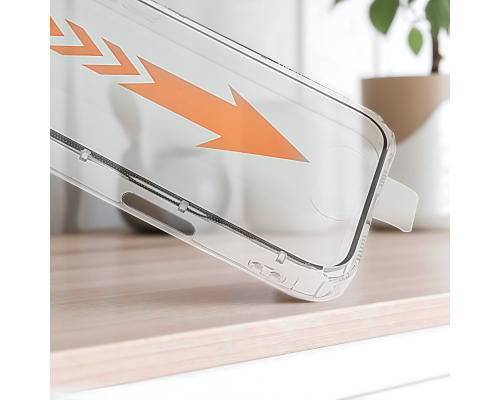 Чохол Clear Case 1.6mm + Захисне скло 2.5D black iPhone 16 Pro Max PLS-00-00141359