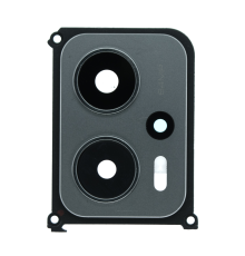 Скло камери Xiaomi Poco X4 GT з рамкою black PLS-00-00107403