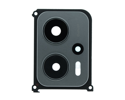 Скло камери Xiaomi Poco X4 GT з рамкою black PLS-00-00107403