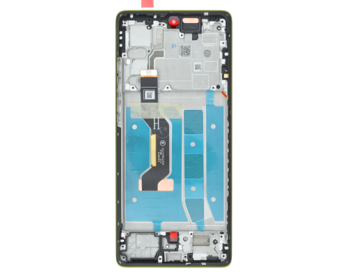 Дисплей Motorola XT2427 Moto G85 5G з сенсором та рамкою green (Original) PLS-00-00130400
