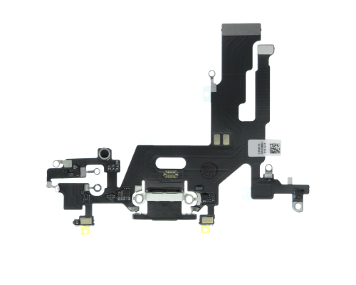 Шлейф iPhone 11 з роз'ємом зарядки black (Original China) PLS-00-00107236