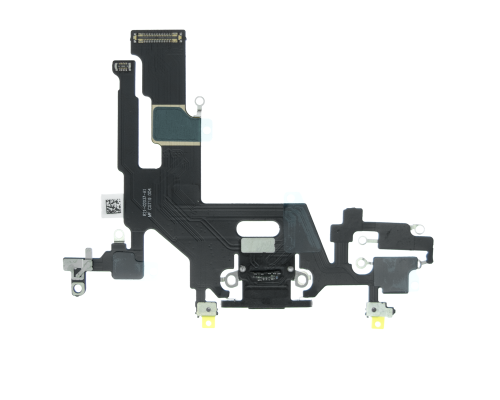 Шлейф iPhone 11 з роз'ємом зарядки black (Original China) PLS-00-00107236