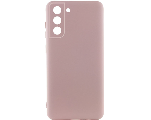 Чохол Silicone Cover Full Camera Samsung G990 Galaxy S21 FE pink sand PLS-00-00116795
