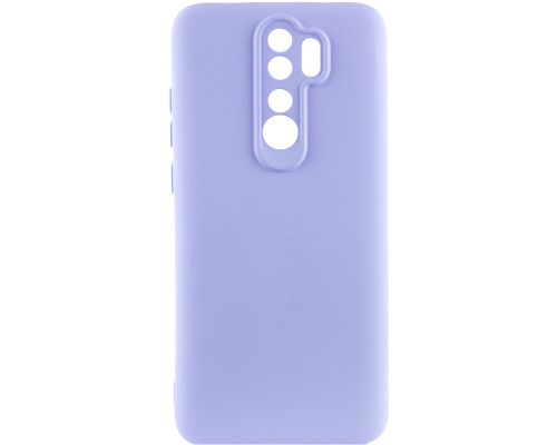 Чохол Silicone Cover Full Camera Xiaomi Redmi 9 lilac blue PLS-00-00117489