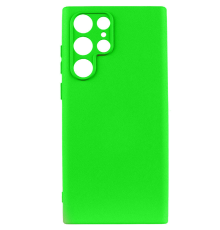 Чохол Silicone Cover Full Camera Samsung S928 Galaxy S24 Ultra neon green PLS-00-00118424