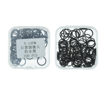 Резинка під кільце основної камери для iPhone X (100шт) black PLS-00-00120197