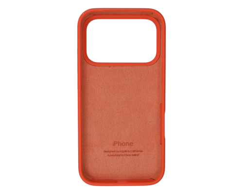 Чохол Silicone Case Full Protective iPhone 17 Pro apricot PLS-00-00147755