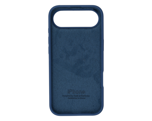 Чохол Silicone Case Full Protective iPhone 17 Air navy blue (УЦІНКА) PLS-00-00147663