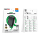 Зарядний пристрій Borofone BAS72A 18W 3A USB-A з кабелем A-C black PLS-00-00156105