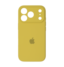 Чохол Silicone Case Full Camera Protective iPhone 17 Pro yellow PLS-00-00156017