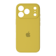 Чохол Silicone Case Full Camera Protective iPhone 17 Pro yellow PLS-00-00156017