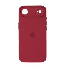 Чохол Silicone Case Full Camera Protective iPhone 17 Air rose red PLS-00-00156027