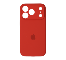 Чохол Silicone Case Full Camera Protective iPhone 17 Pro Max red PLS-00-00156038