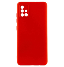 Чохол Silicone Cover Full Camera Samsung M515 Galaxy M51 red PLS-00-00119146