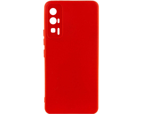 Чохол Silicone Cover Full Camera Xiaomi Poco F5 Pro red PLS-00-00118533