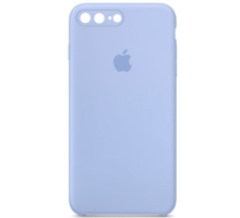 Чохол Silicone Case Квадратні Борти Full Camera iPhone 7 Plus lilac blue PLS-00-00103993