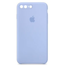 Чохол Silicone Case Квадратні Борти Full Camera iPhone 7 Plus lilac blue PLS-00-00103993