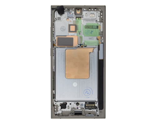 Дисплей Samsung S928 Galaxy S24 Ultra з сенсором та рамкою gray (Original Assembled) PLS-00-00145921