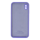 Чохол Silicone Case Квадратні Борти Full Camera iPhone XS Max elegant purple PLS-00-00112516