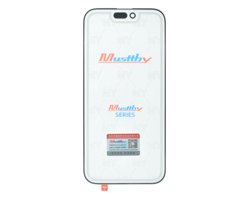 Скло дисплея iPhone 16 Pro Max з OCA black (Musttby) PLS-00-00145705