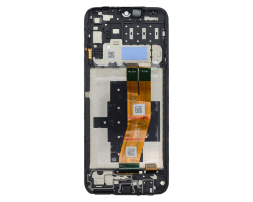 Дисплей Samsung A145 Galaxy A14 LTE (2023) з сенсором та рамкою black (OEM) (Жовтий шлейф) PLS-00-00167138