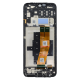 Дисплей Samsung A145 Galaxy A14 LTE (2023) з сенсором та рамкою black (OEM) (Жовтий шлейф) PLS-00-00167138