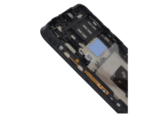 Дисплей Samsung A145 Galaxy A14 LTE (2023) з сенсором та рамкою black (OEM) (Жовтий шлейф) PLS-00-00167138