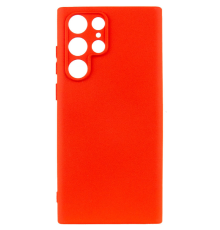 Чохол Silicone Cover Full Camera Samsung S908 Galaxy S22 Ultra red PLS-00-00118372
