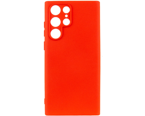 Чохол Silicone Cover Full Camera Samsung S908 Galaxy S22 Ultra red PLS-00-00118372